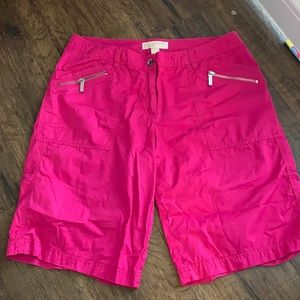 Pink Michael Kors shorts